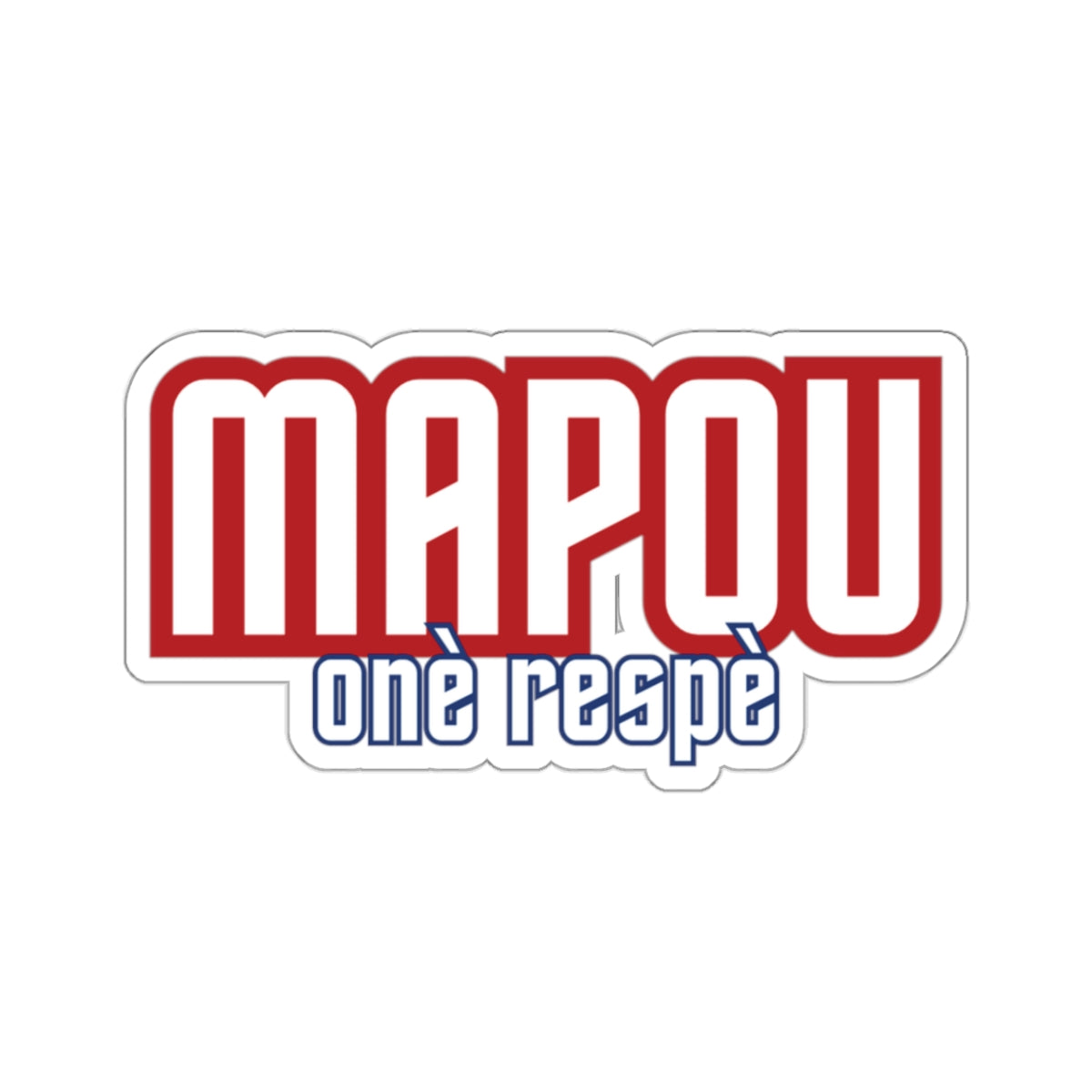 Mapou Comics Kiss-Cut Stickers