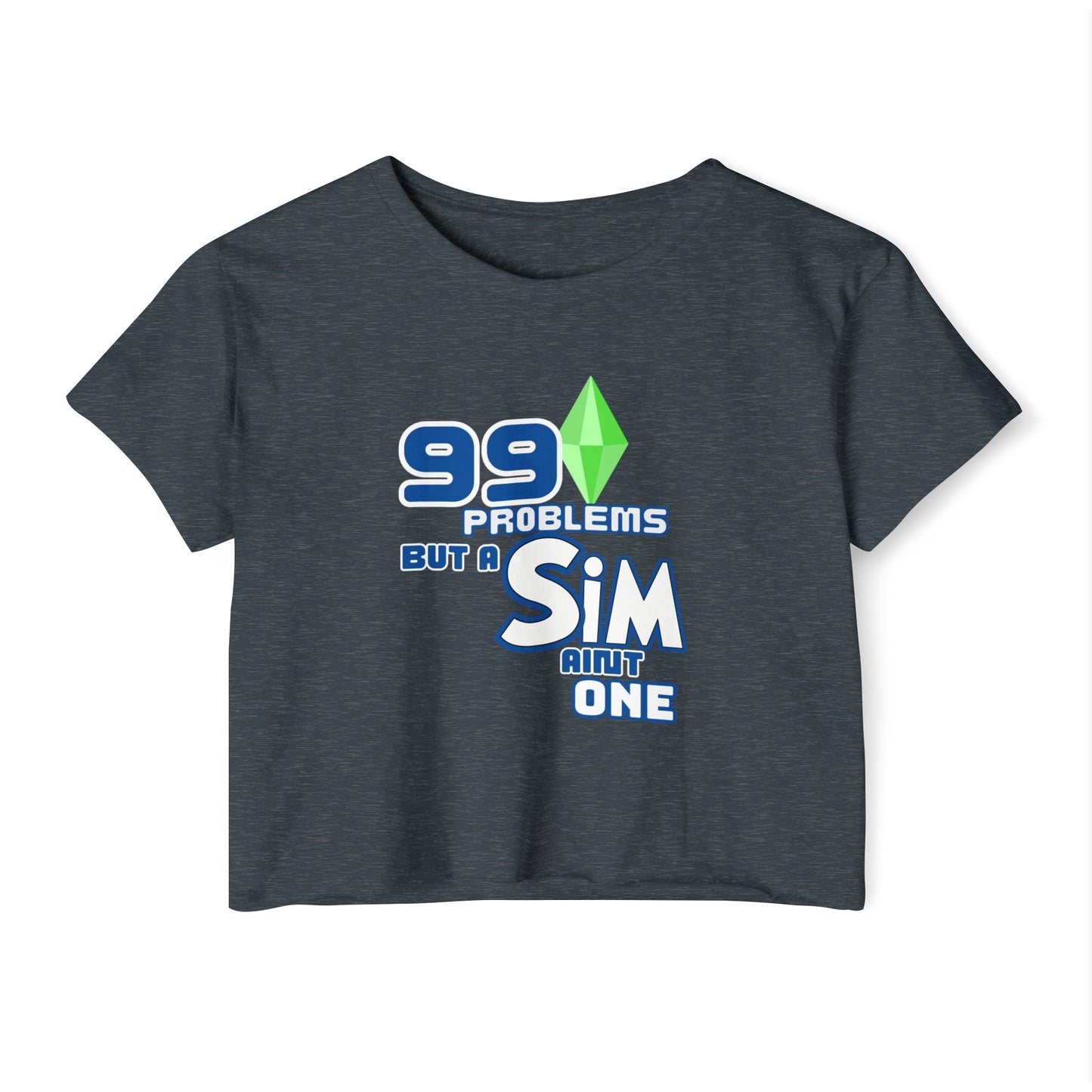 My sims are my safe space! Crop Top
