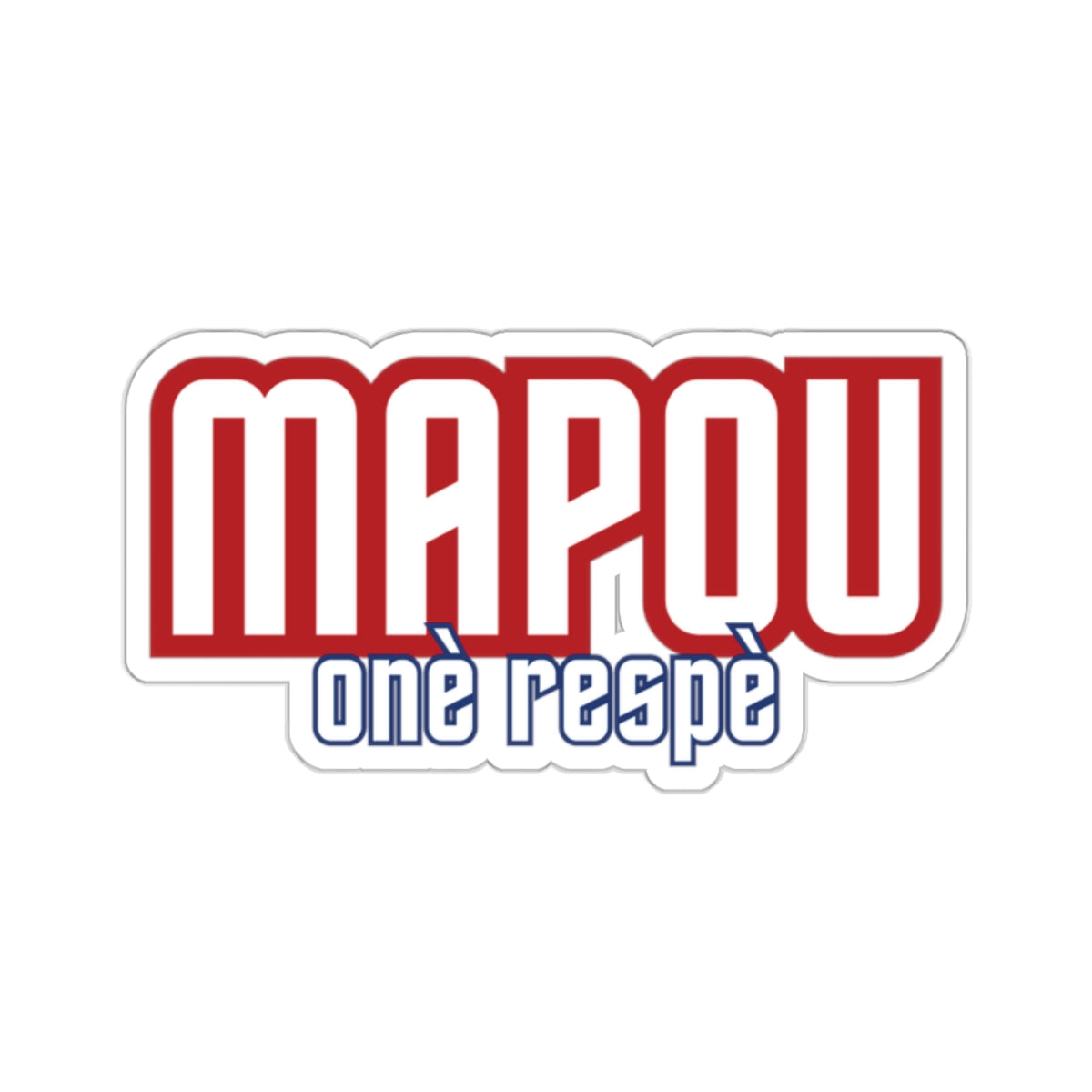 Mapou Comics Kiss-Cut Stickers