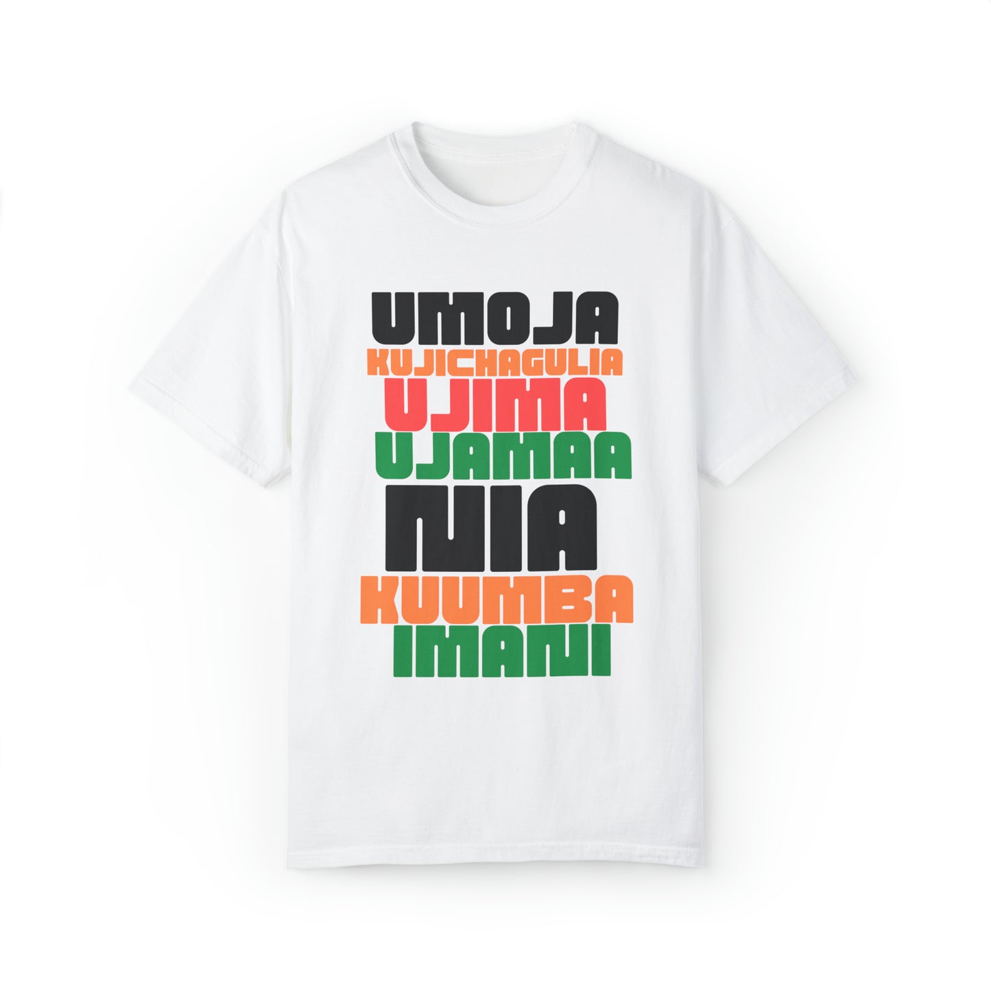 Kwanzaa Principles T-shirt
