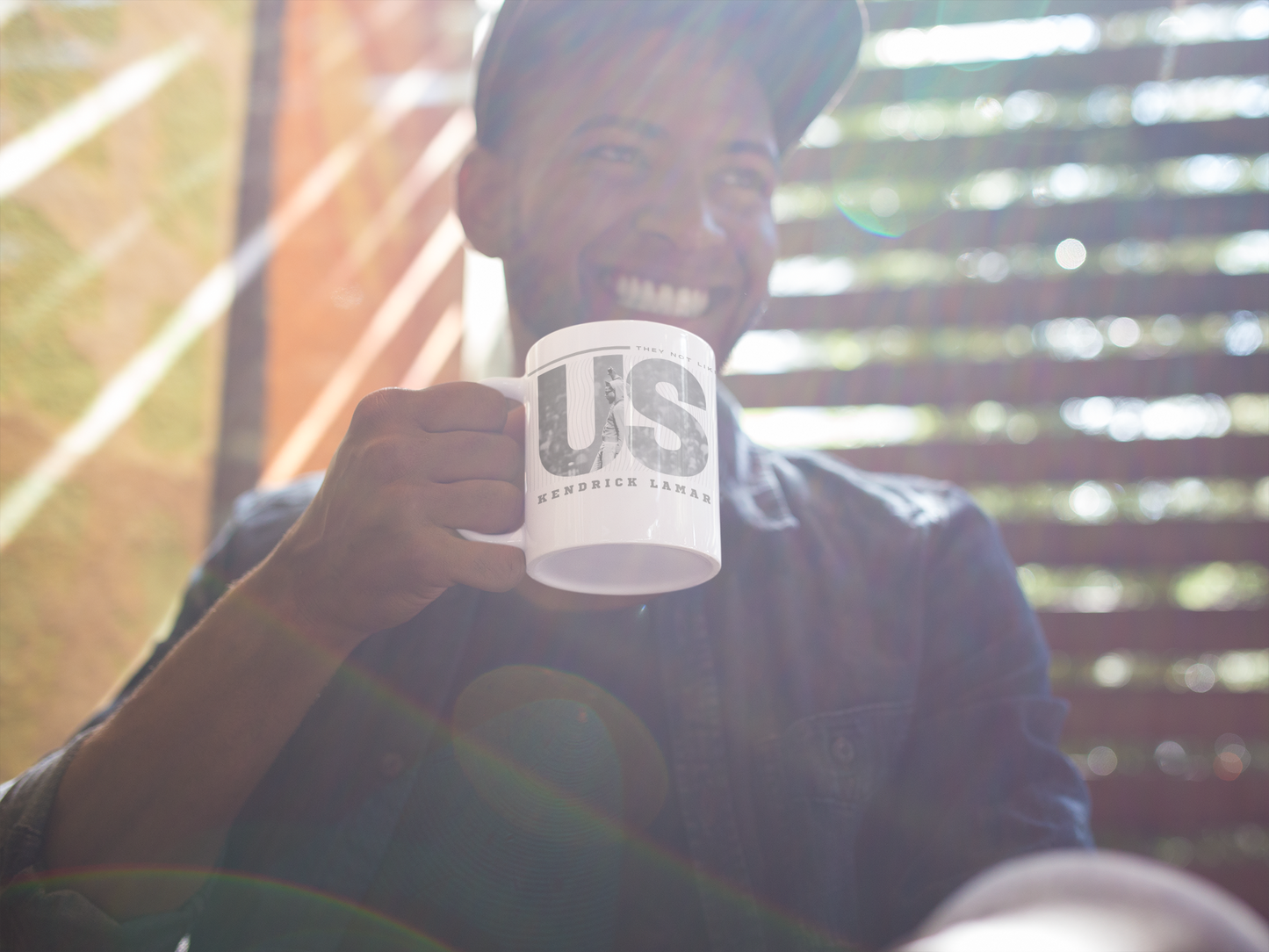 "Not Like Us" Mug in white – For the Real Ones Only