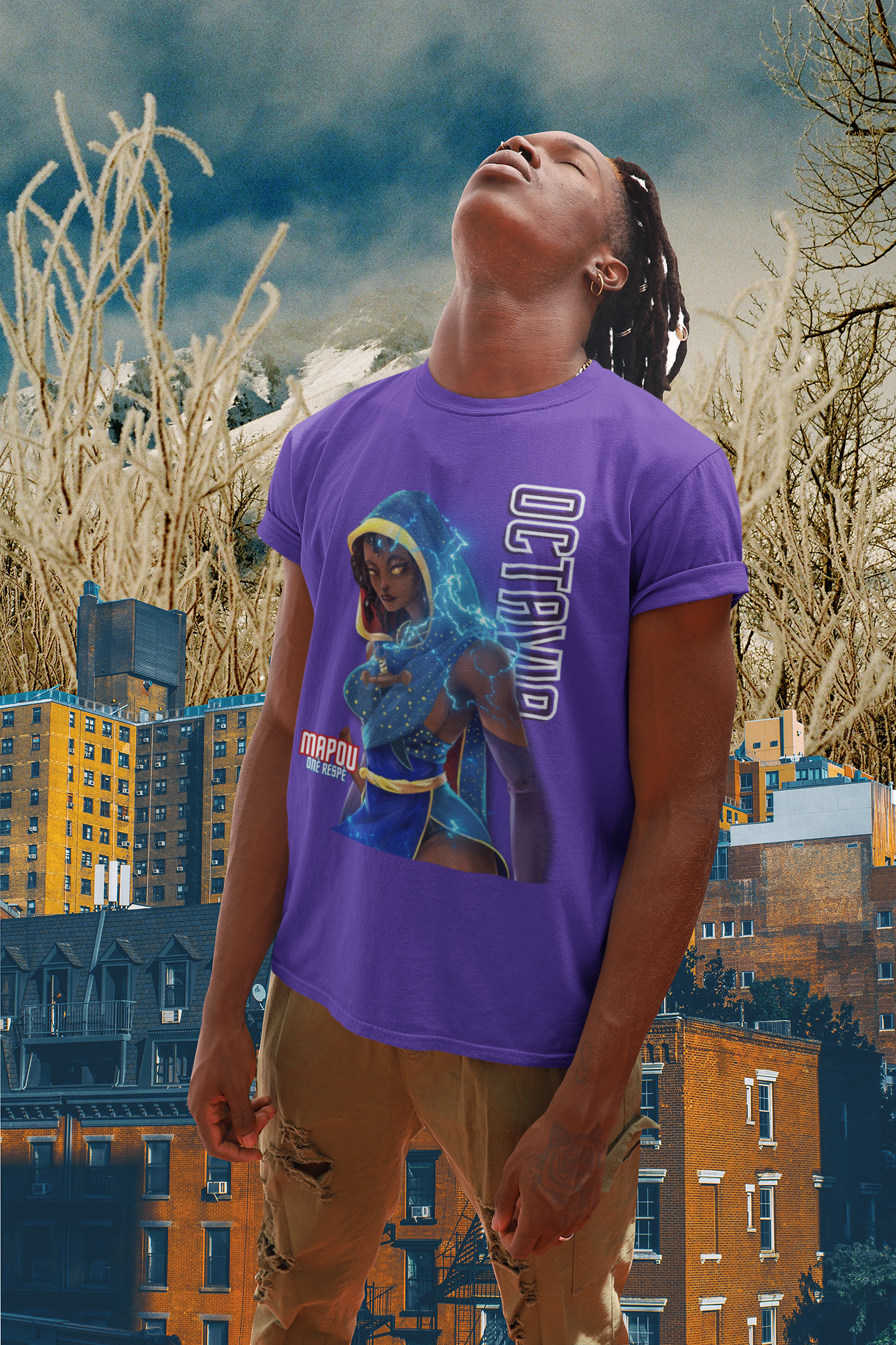 MAPOU Octavia Cotton Tee
