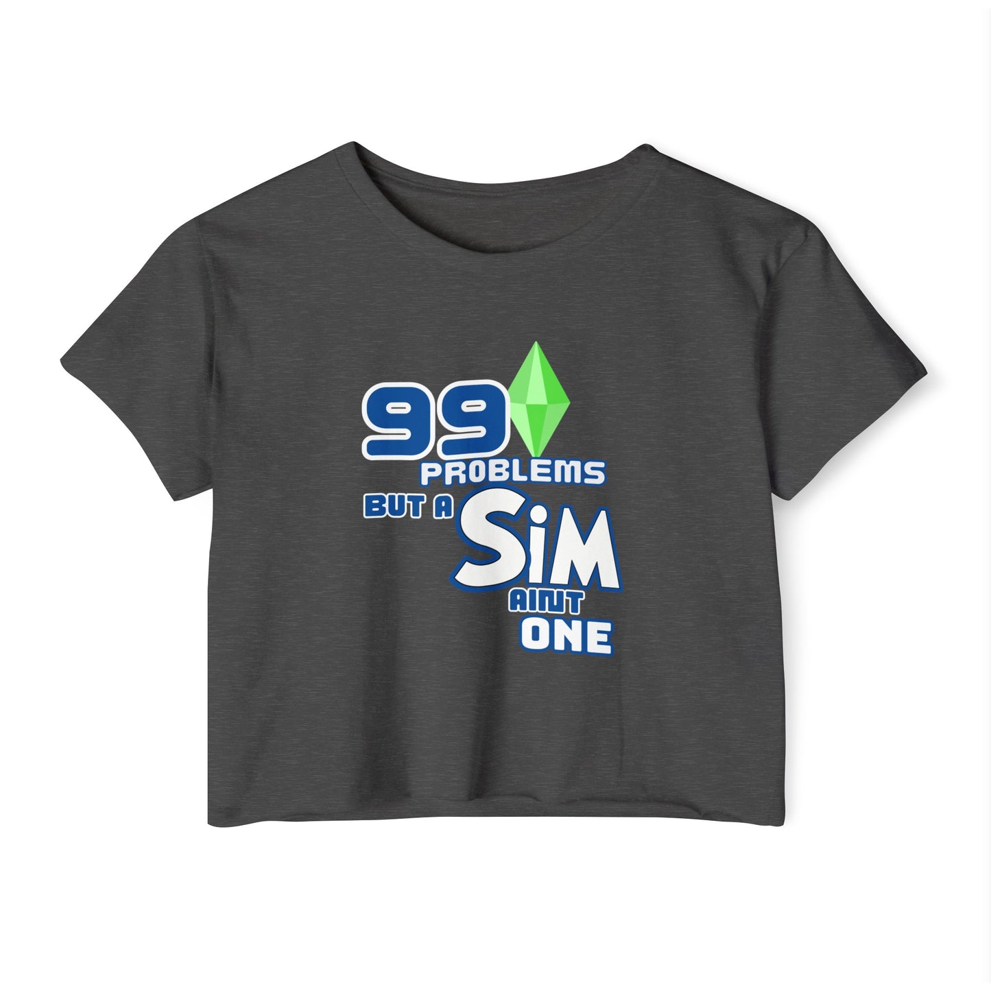 My sims are my safe space! Crop Top