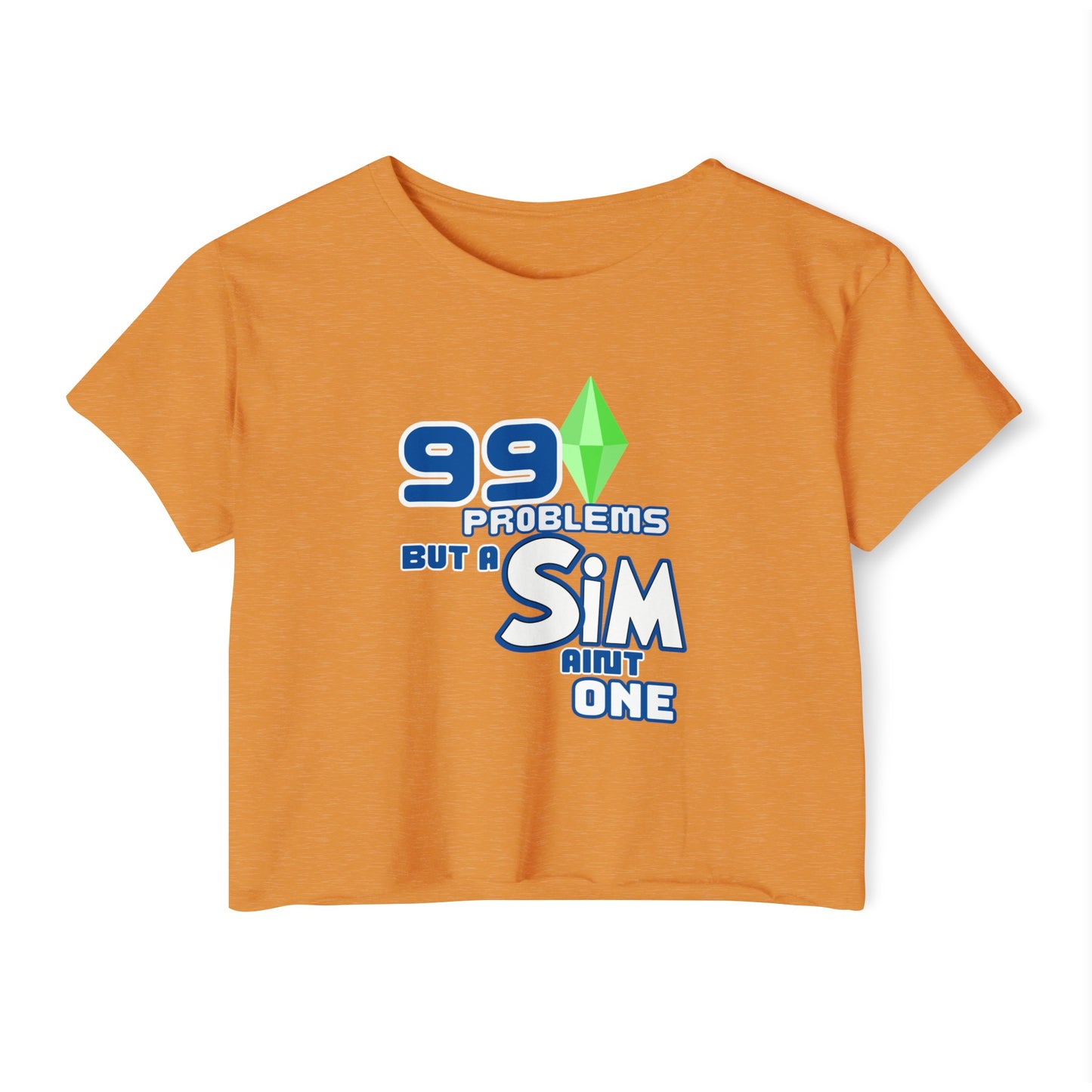 My sims are my safe space! Crop Top
