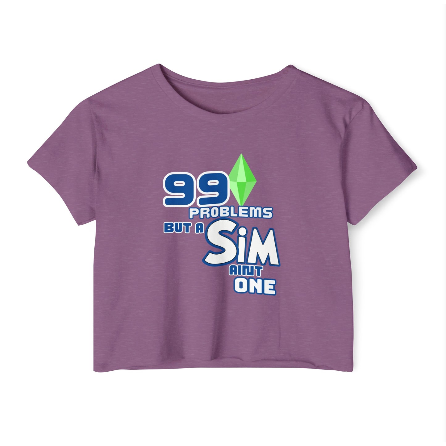 My sims are my safe space! Crop Top