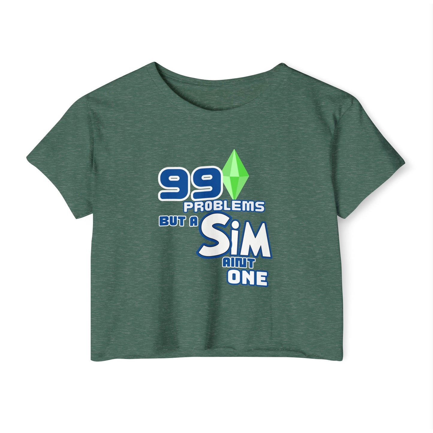 My sims are my safe space! Crop Top