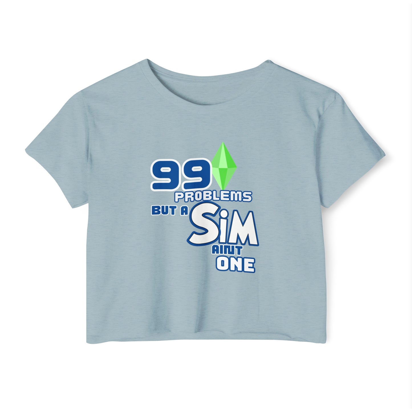 My sims are my safe space! Crop Top