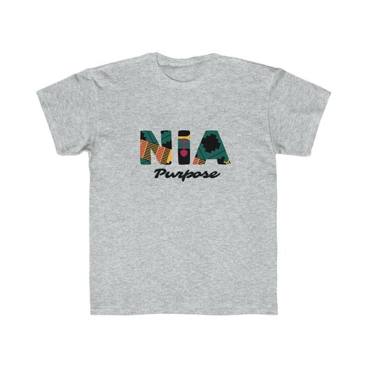 Kids Nia (Purpose) Kwanzaa Tee