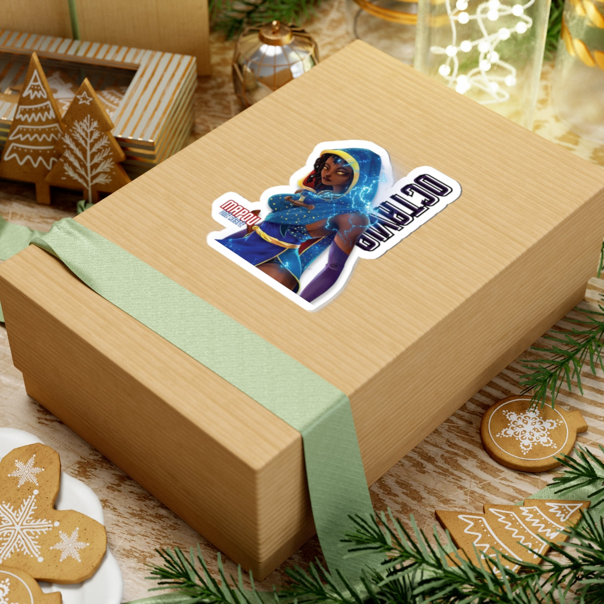 Mapou Comics Octavia Kiss-Cut Stickers