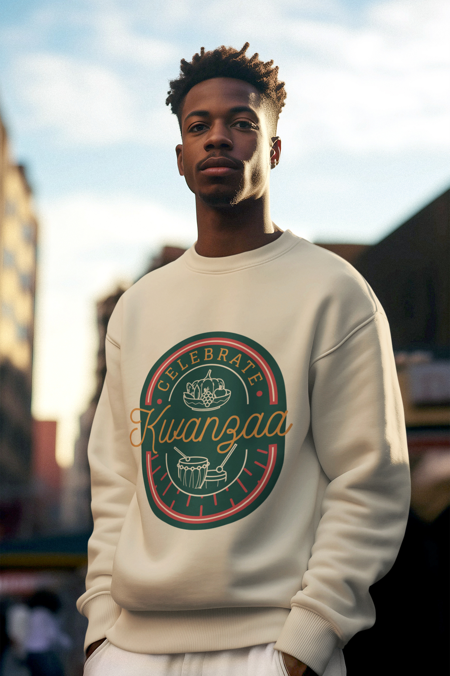 Celebrate Kwanzaa Pull-over Sweater