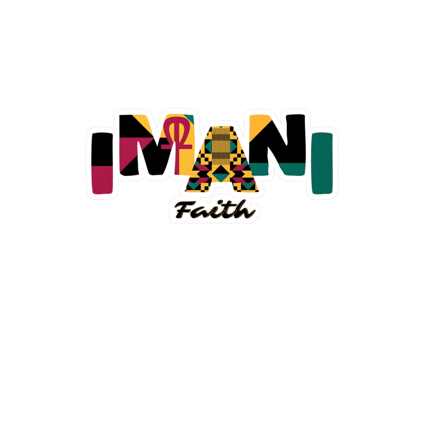 Imani Kwanzaa Vinyl Decals