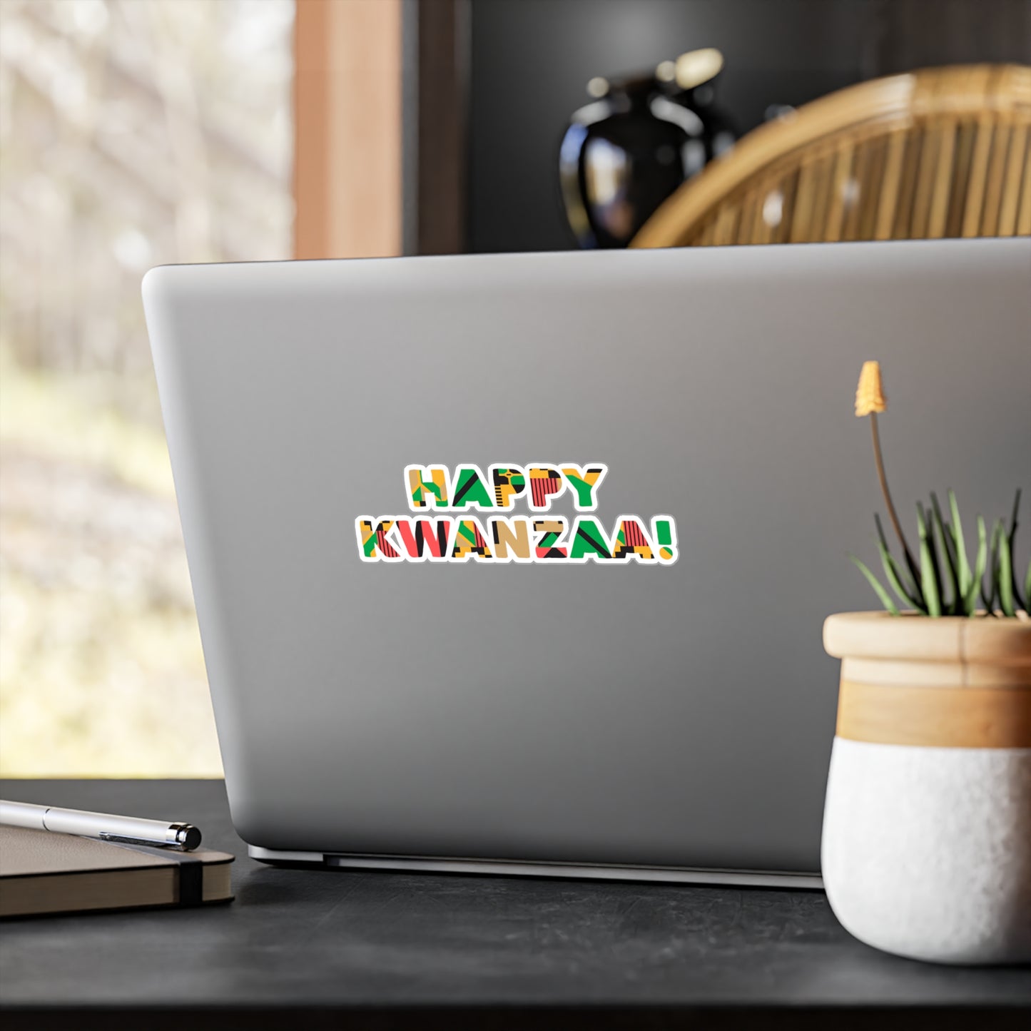 Happy Kwanzaa Vinyl Decals