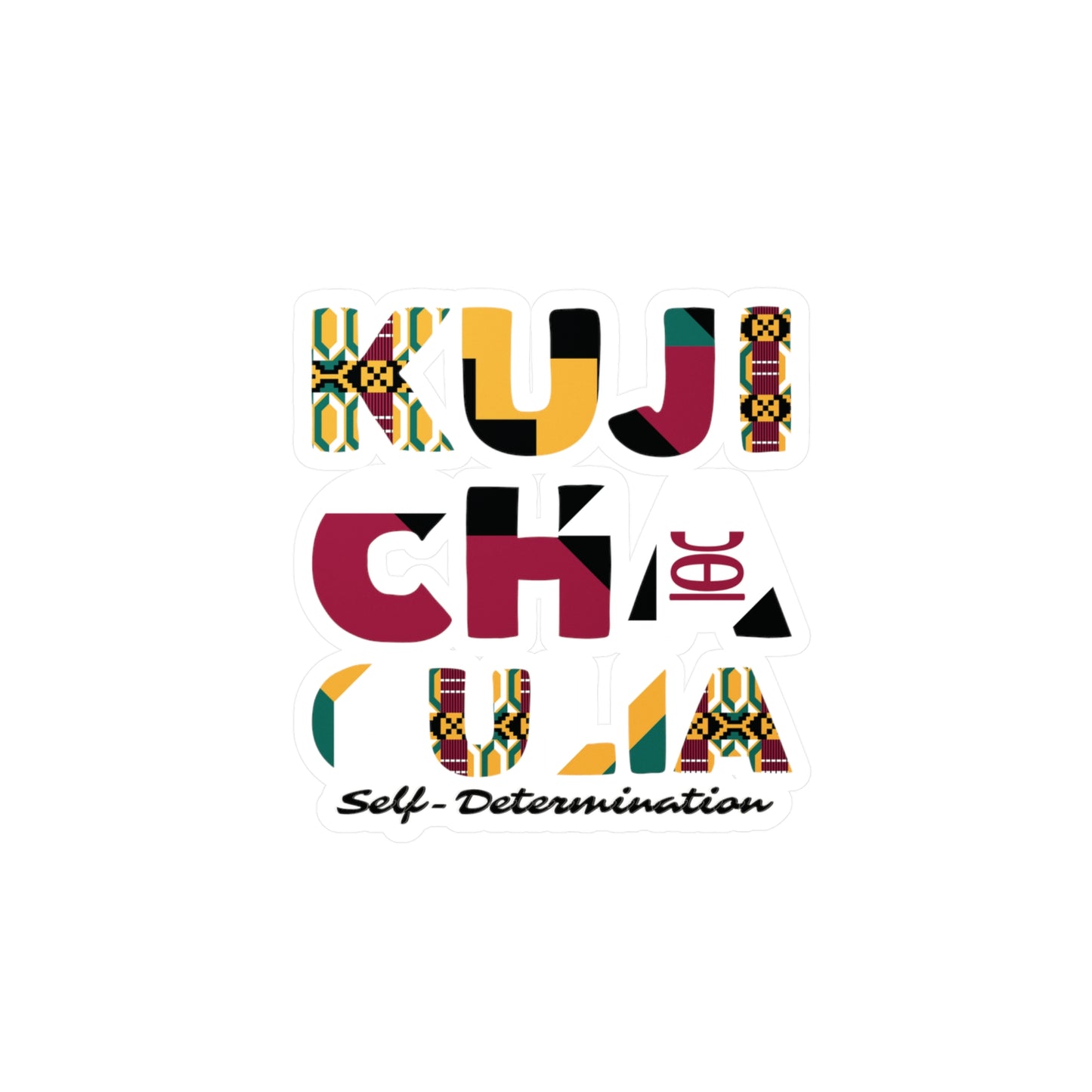 Kujichagulia Kwanzaa Vinyl Decals