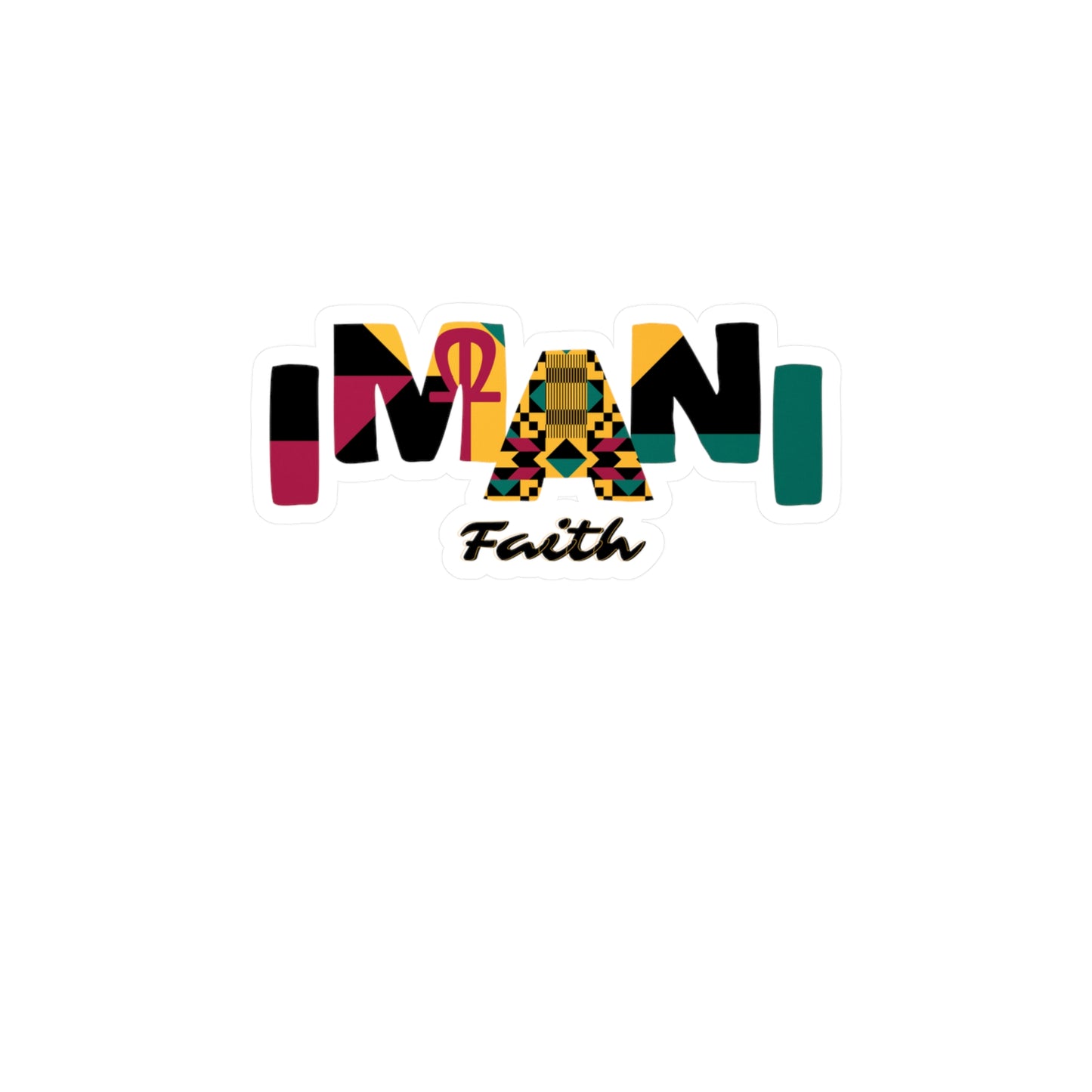 Imani Kwanzaa Vinyl Decals