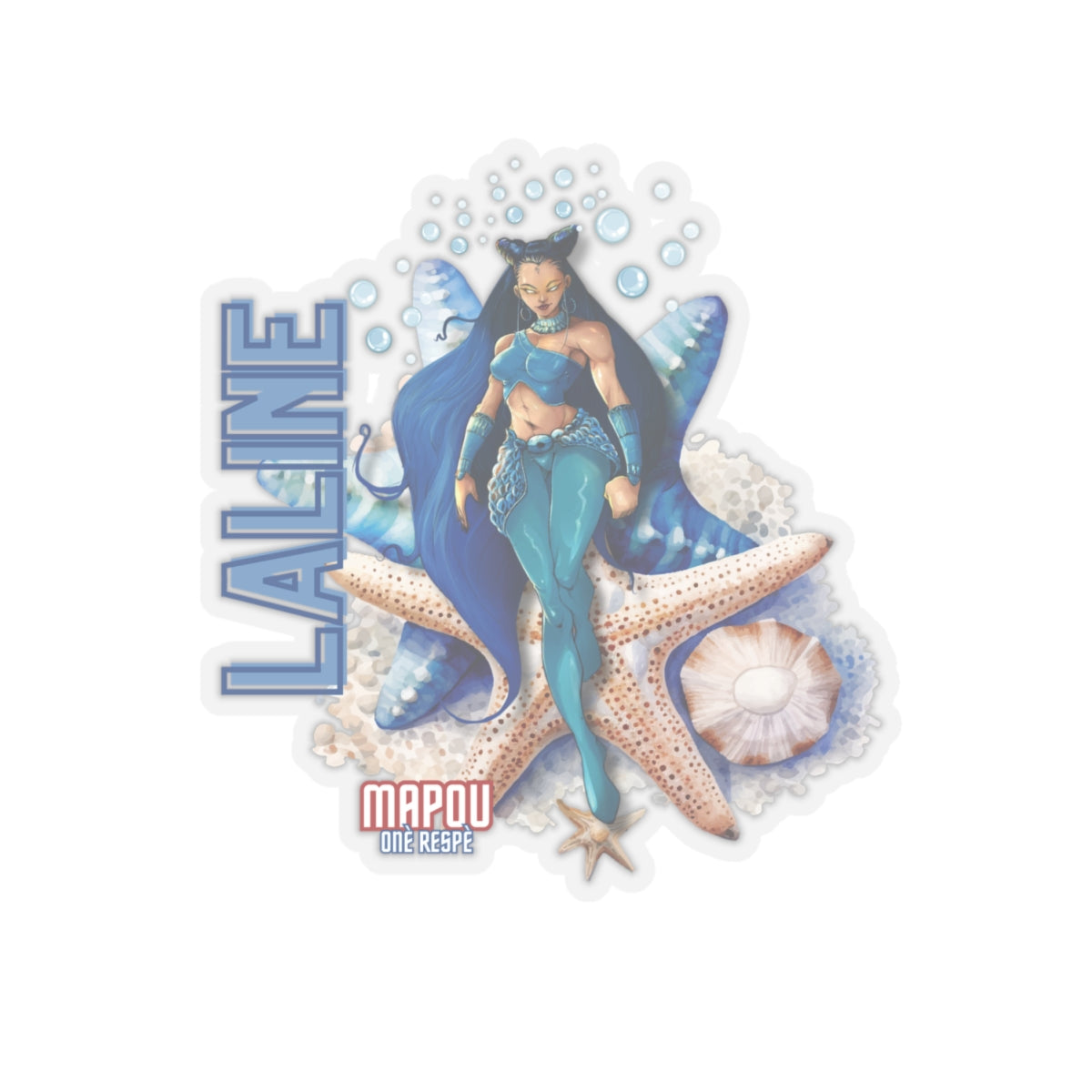 Mapou Comics Laline Kiss-Cut Stickers