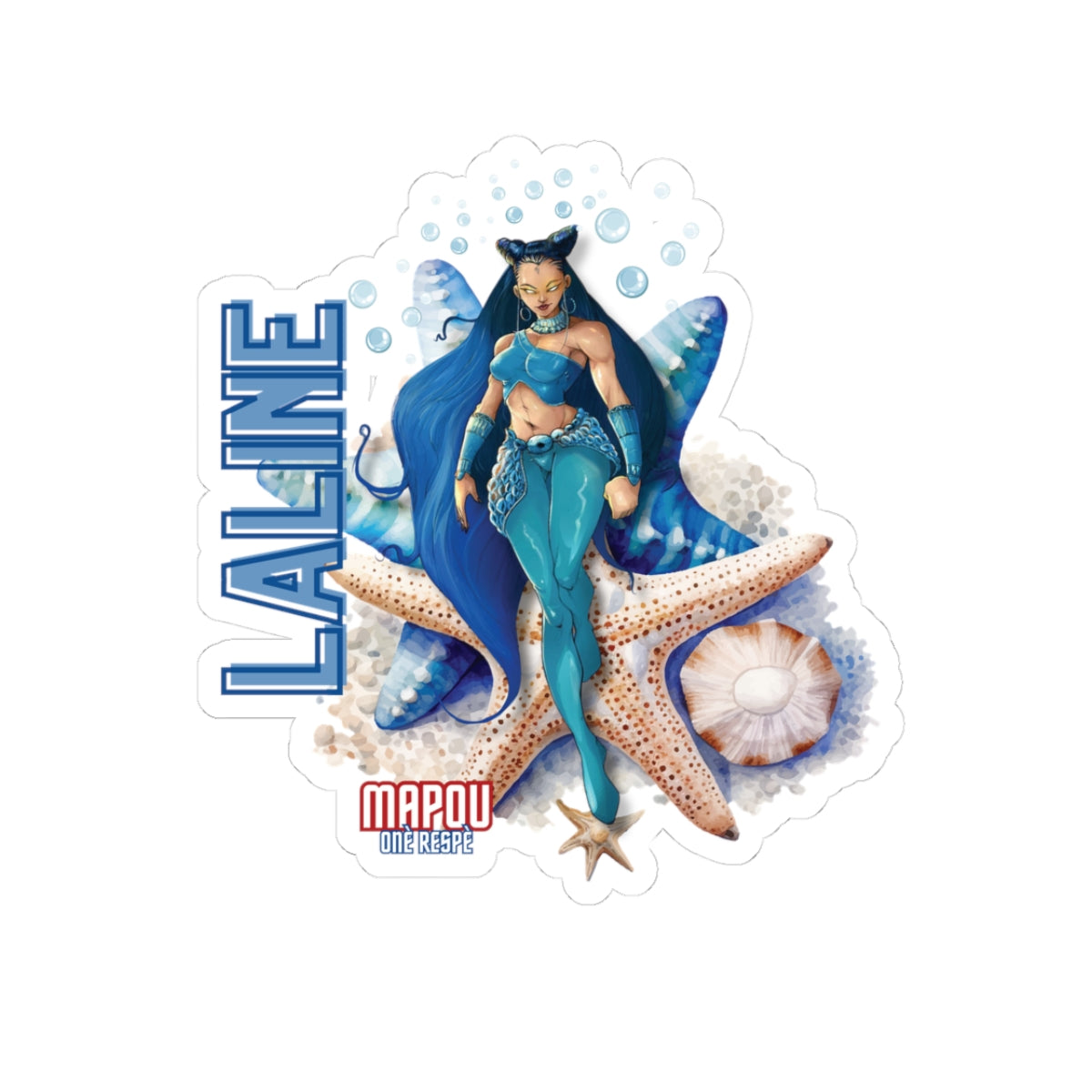Mapou Comics Laline Kiss-Cut Stickers