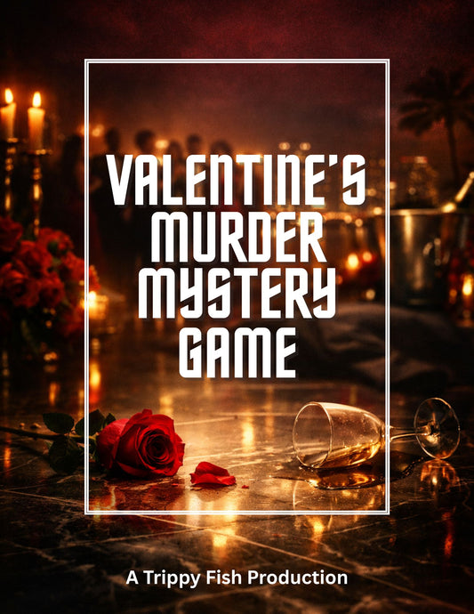 Valentines Date Night- Printable Murder Mystery Kit