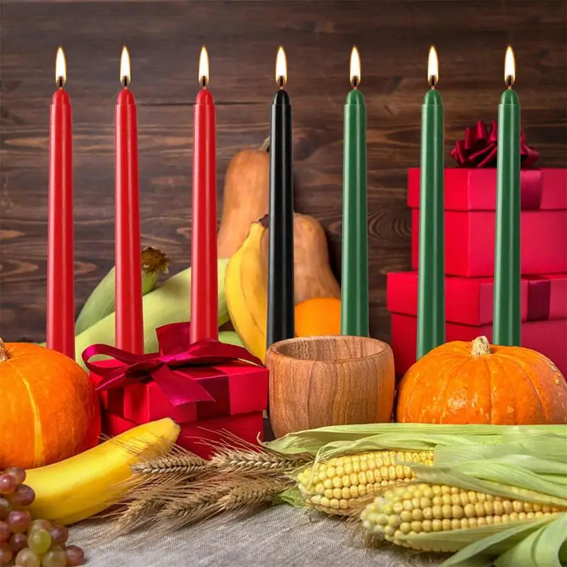 7 Piece Kwanzaa Candle Set